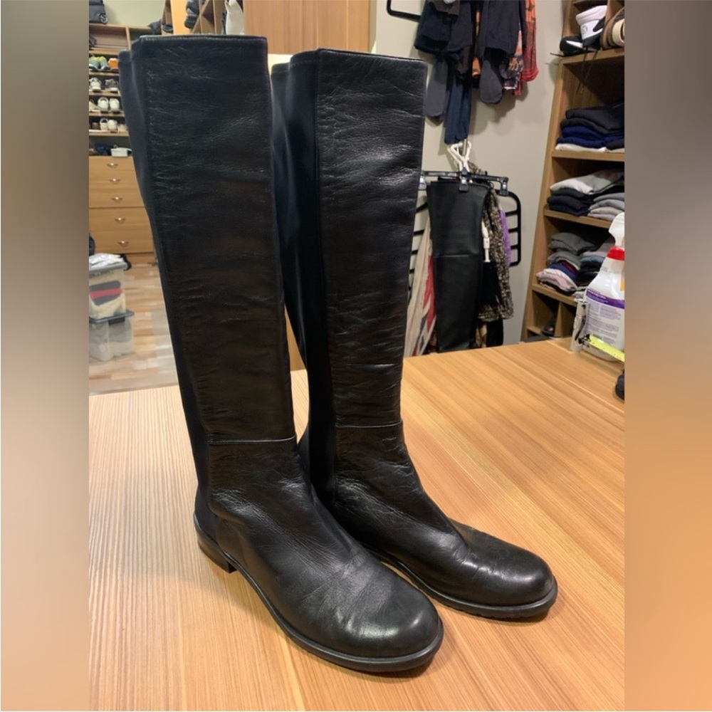 STUART WEITZMAN leather boot